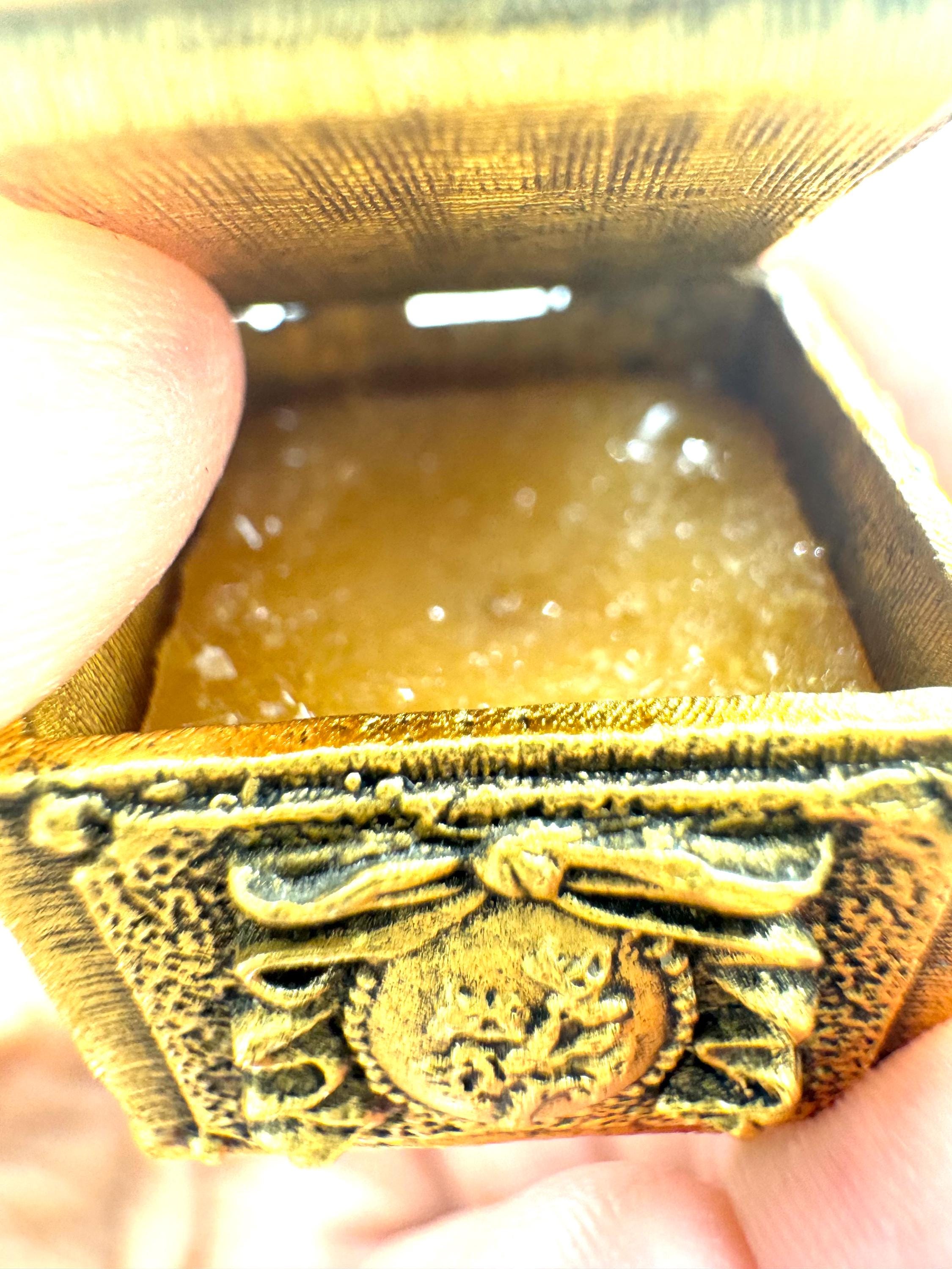 【激レア】1960年代　MAXFACTOR 練り香水　練り香水入れ　ケース Vintage Max Factor “jack in the Box” Solid Perfume Compact