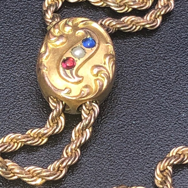 Watch Fob Necklace Etsy