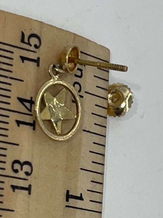 Boucles D'oreilles Homme Maçonniques Franc-maçon - Or Jaune 14 Carats, Sans Pierre, Style Masonique