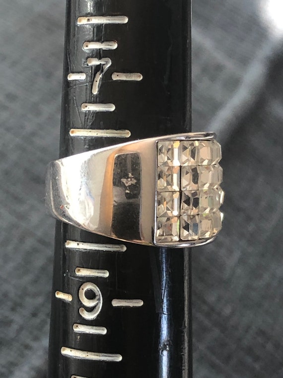 Stunning multi CZ statement ring made your bling … - image 5