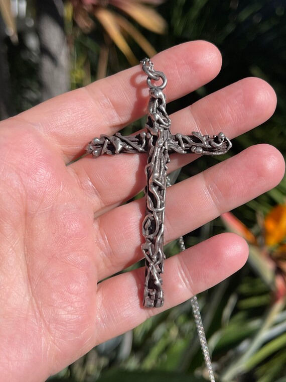 MGC/Silver Vintage Large Cross PD