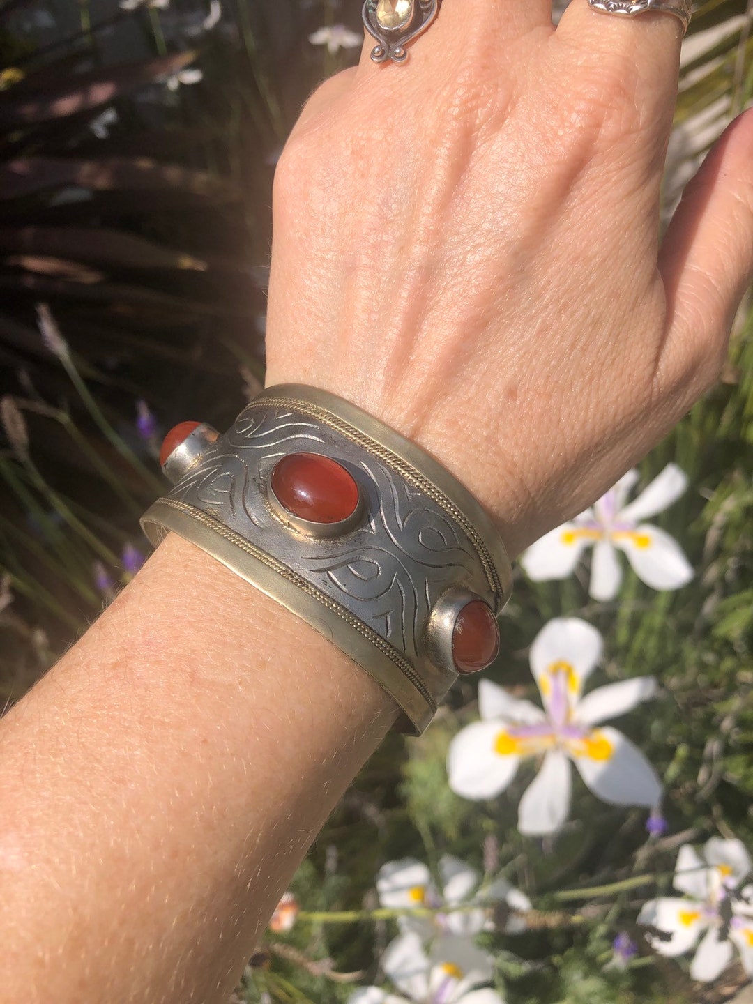 トルクメンブレスレット トルクメンジュエリー カフブレスレットB202200847