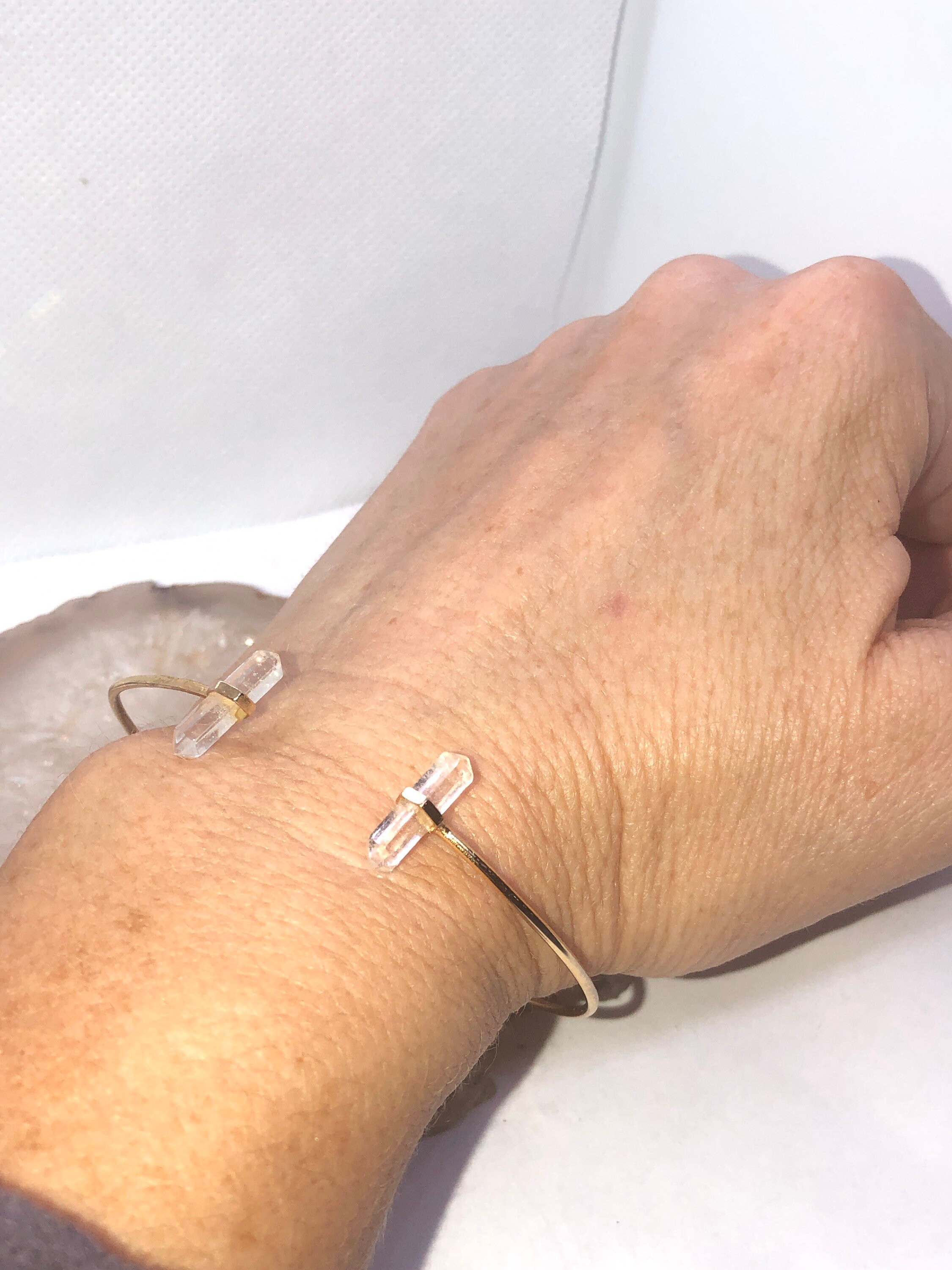 SHASHI シャシ Figaro Cuff Bracelet ブレスレット ゴールド ゴールド（金色）系 Shashi(シャシ) ブレスレット(レディース
