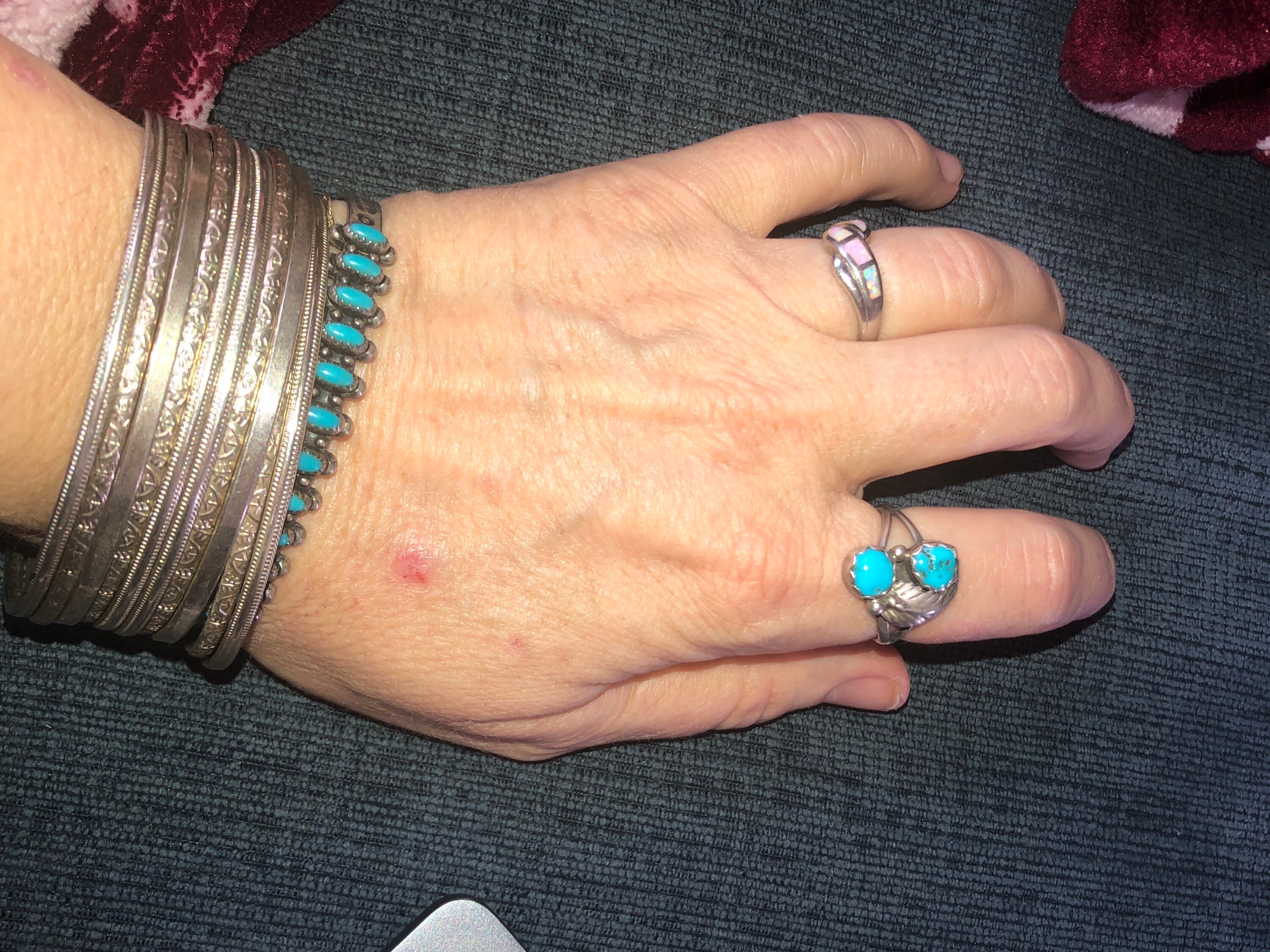 Indigious Nice Rings Vintage Native American Indian Turquoise Gemstone Ring - Etsy