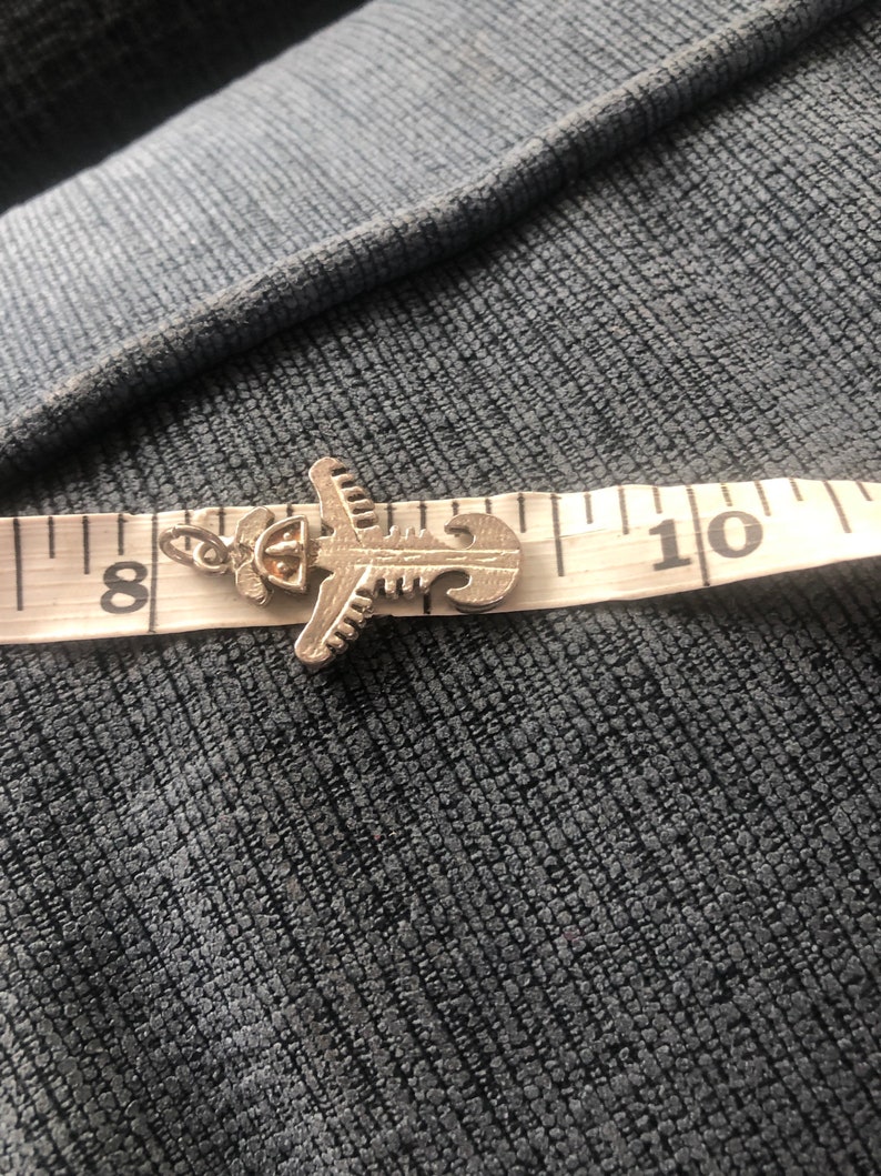 Vintage Native American Indian southwestern Kachina pendantcharm for necklace or bracelet sterling silver 925