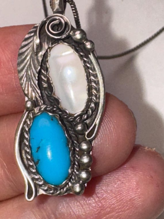 Mcginnis Turquoise!! Rare Vintage Native American Navajo Sterling Silver Bracelet Mcginnis Turquoise!! Rare Vintage Native American Navajo Sterling Silver Bracelet