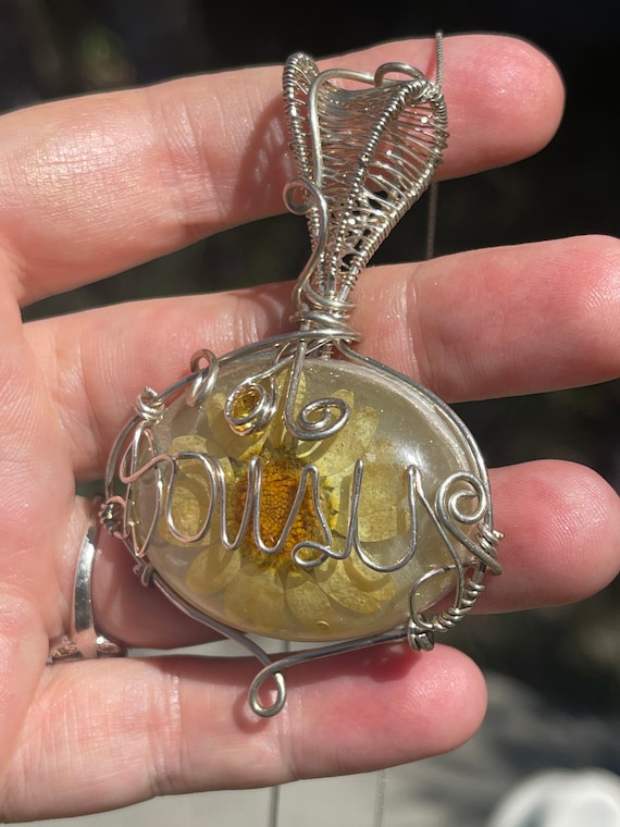 Beautiful botanical vintage silver - Gem