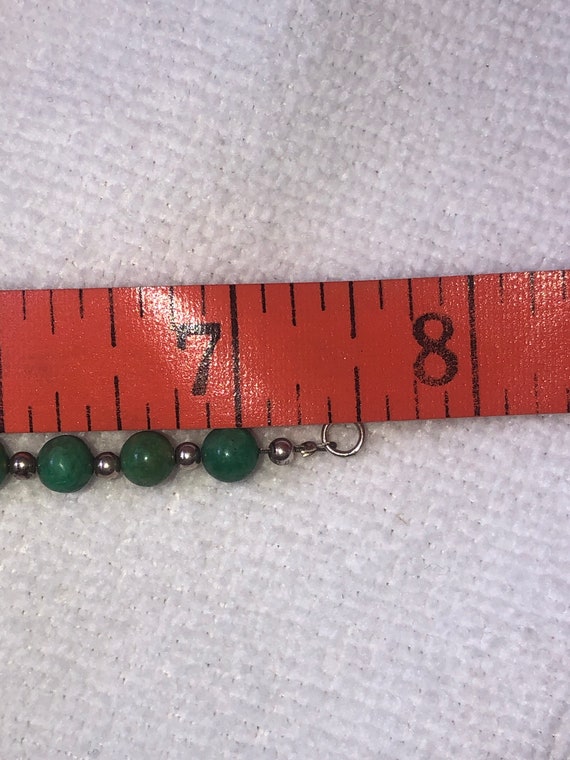 Beautiful Amazonite Gemstone beaded bracelet ster… - image 8