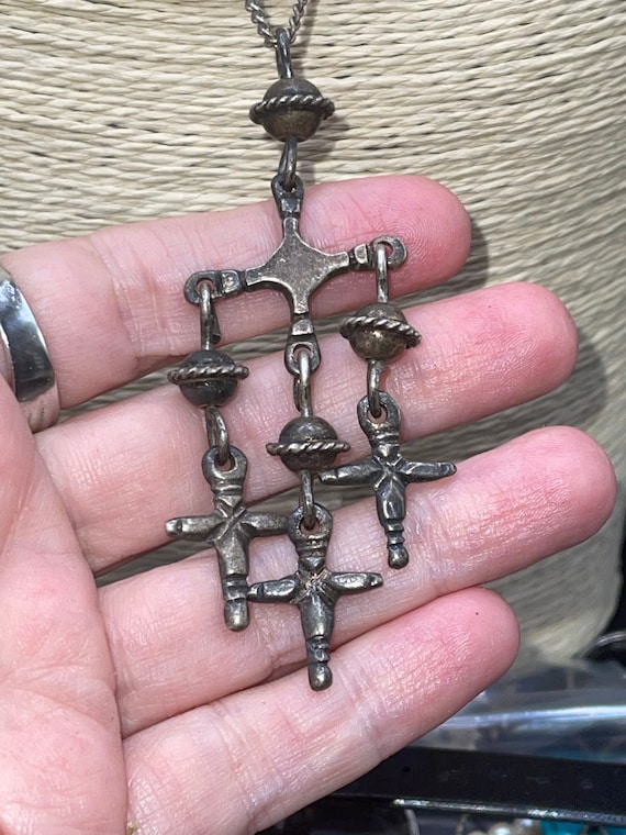 Antique Vintage Big Crucifix Cross Taxco Mexico Yalalag Antique Vintage Big Crucifix Cross Taxco Mexico Yalalag