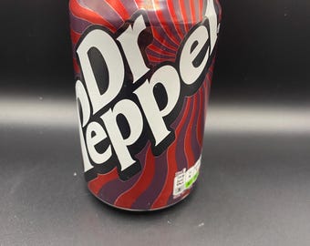 Dr Pepper* Can upcycled into soy wax candle fragranced with Mr Pepper scent.