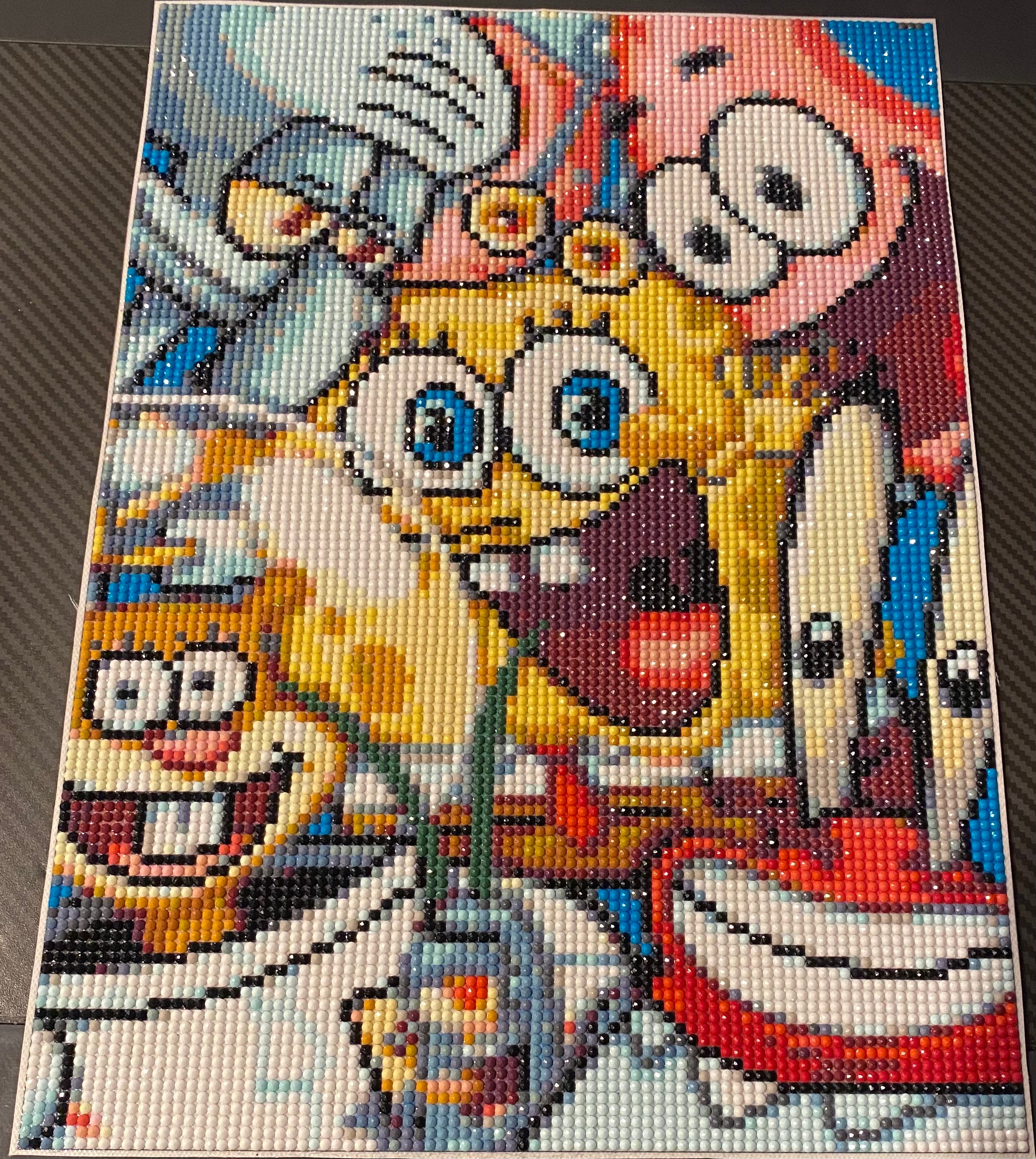 Finished Spongebob Diamond Painting 