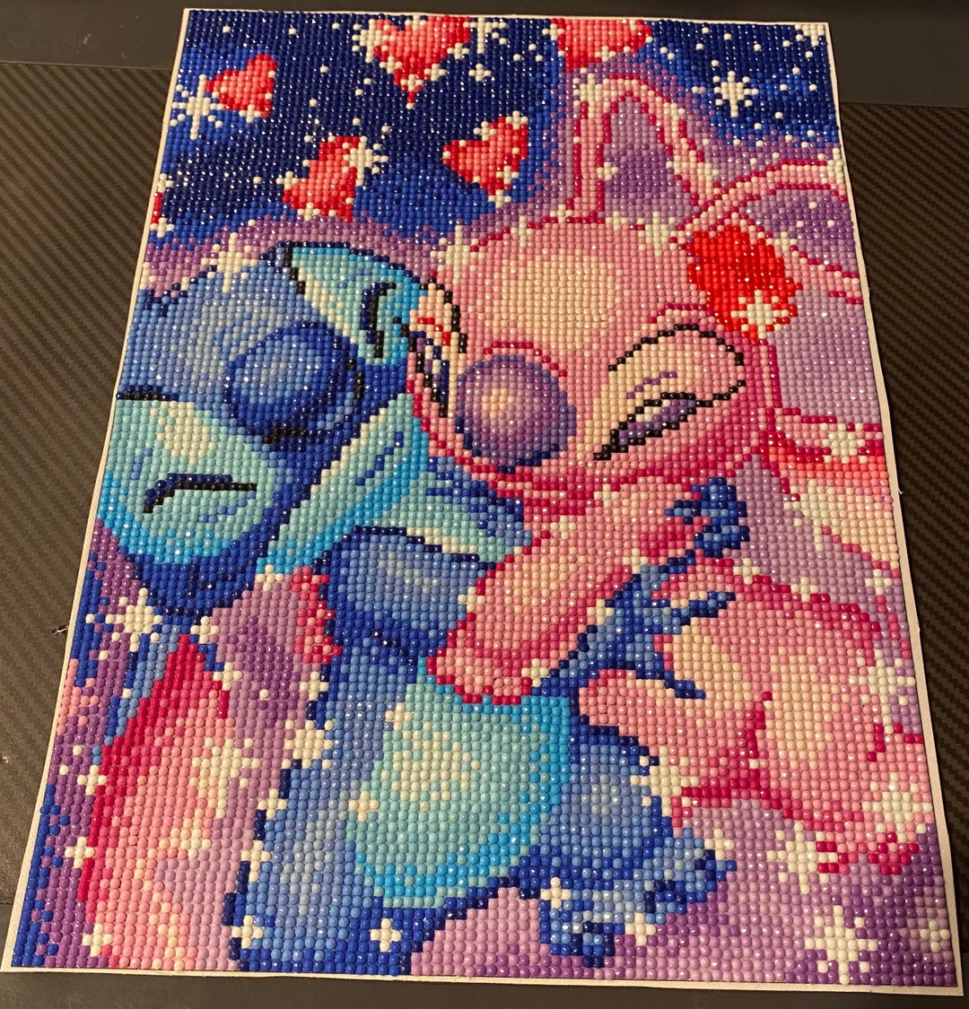 Finished Stich Diamond Painting Etsy