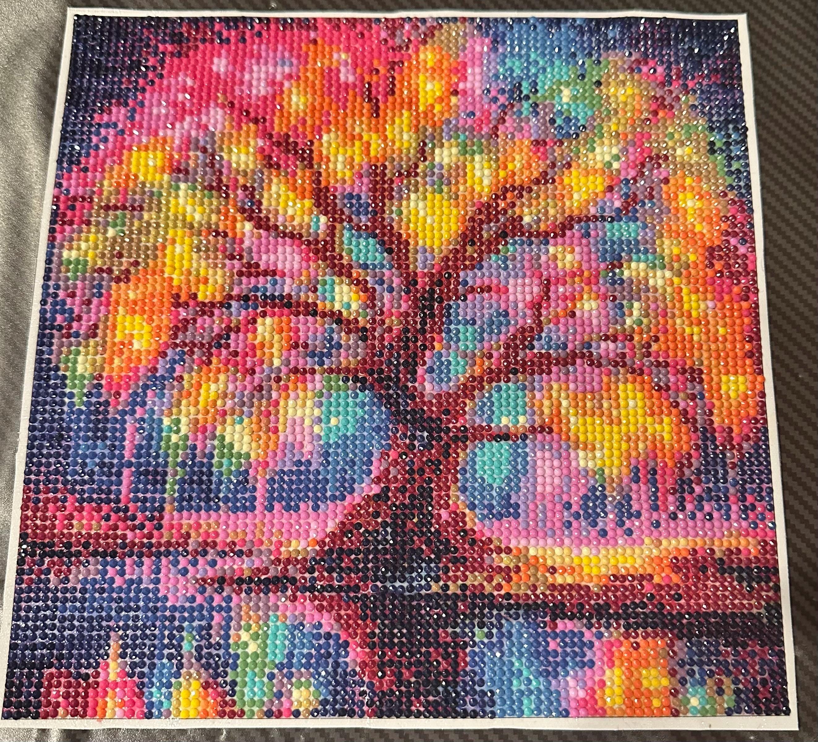 Colorful Trees Finished Diamond Painting
