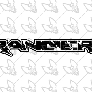 RANGER RAPTOR Logo - SVG Cut File - High quality vector image for use with vinyl cutters