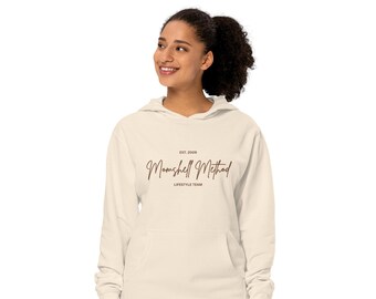 Sudadera con capucha Momshell Lifestyle de peso medio - hueso