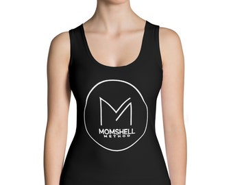 Momshell Method FittedTank Top, negro