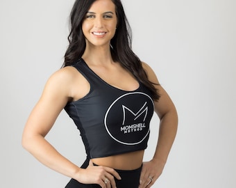 Top corto tan flexible del método Momshell