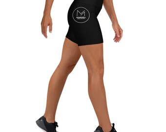 Yoga de cintura alta corto