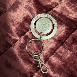 Roll for Initiative Keychain