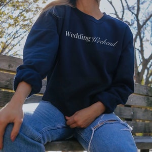 Bruiloft Sweatshirt Bruiloft Bruids Sweatshirts Bruidsfeest Shirts Bruidsmeisje Shirt Bruid Crewneck Bruids Sweatshirt Bruid Trui Bruidegom