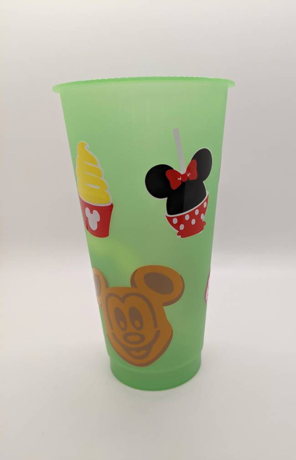 Tumbler Disney Snacks Cup Disney Inspired Cup Color Etsy