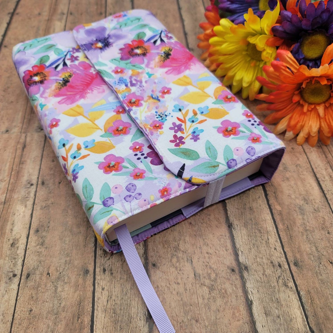 Wraparound Book Cover Book Sleeve Book Pouch Padded Book Etsy