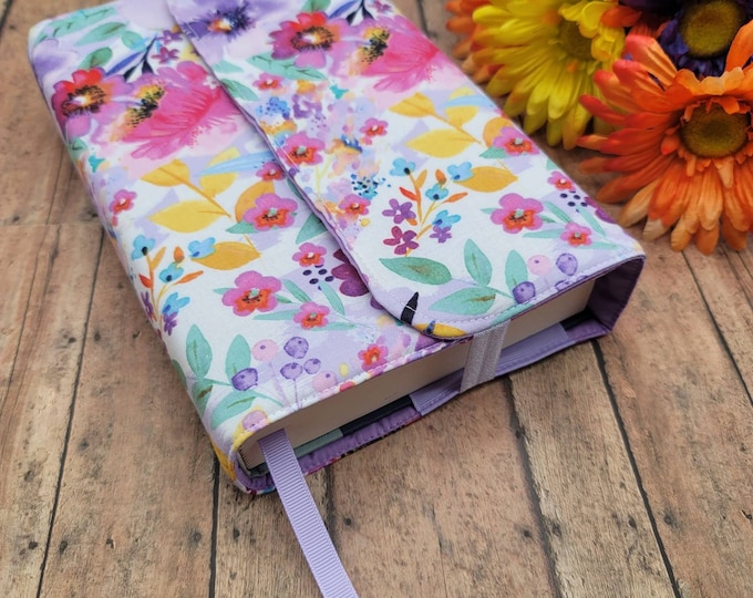 Wraparound Book Cover Book Sleeve Book Pouch Padded Book Etsy