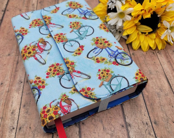 Wraparound Book Cover Book Sleeve Book Pouch Padded Book Etsy
