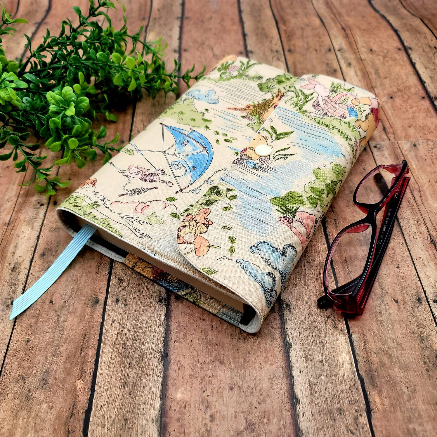 Wraparound Book Cover Book Sleeve Book Pouch Padded Book Etsy