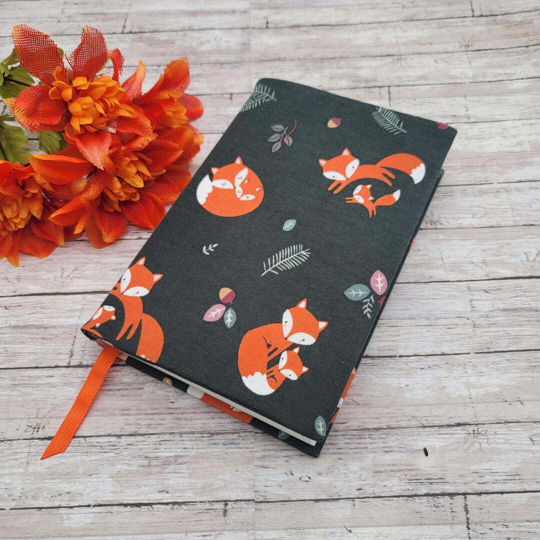 STRETCHABLE Book Covers Book Protector Book Sleeve Fabric Etsy