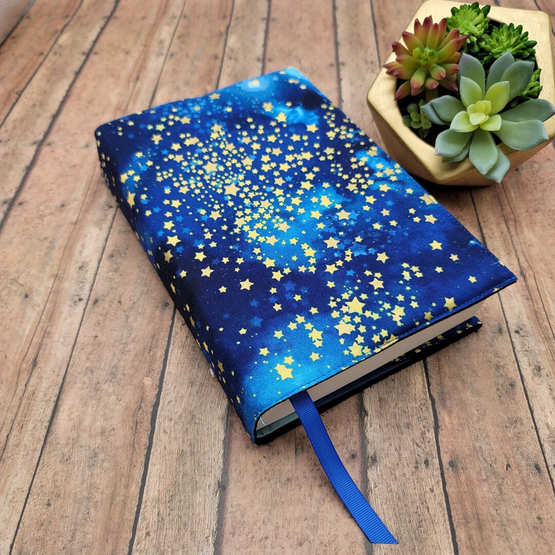 Adjustable Book Cover, Book Sleeve, Book Pouch, Padded Book Cover, Book