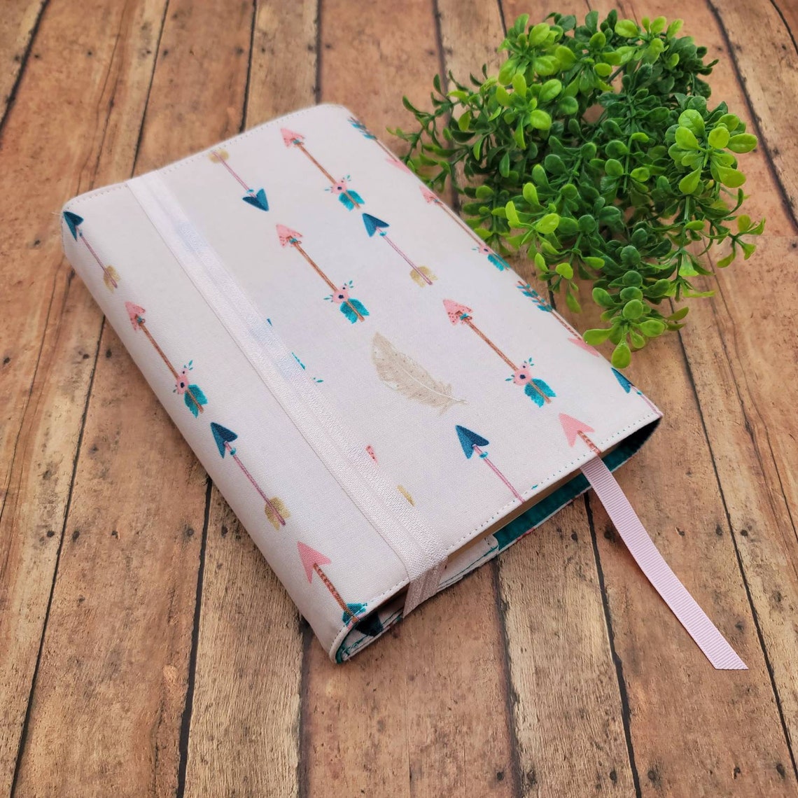 Wraparound Book Cover Book Sleeve Book Pouch Padded Book Etsy