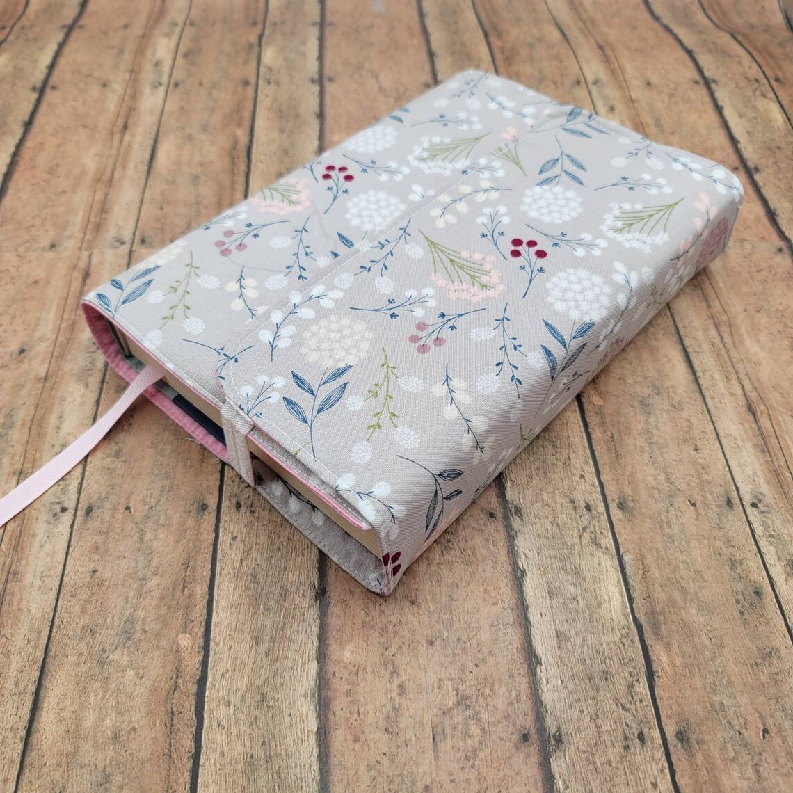 Wraparound Book Cover Book Sleeve Padded Book Cover Fabric Etsy