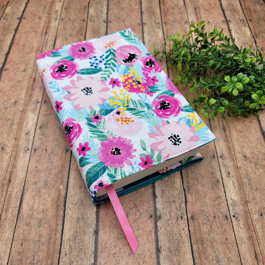 Adjustable Book Cover Book Sleeve Padded Book Cover Book Etsy