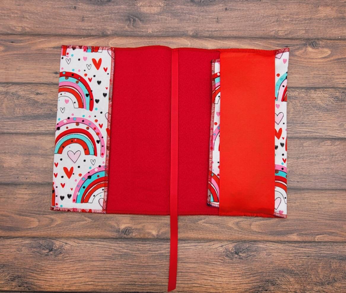 ADJUSTABLE Book Cover Book Sleeve Book Jacket Padded Book Etsy