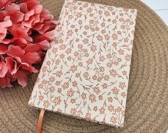 STRETCH Buchumschlag, Buchsocke, Buchhülle, Stoff Buchumschlag, Bibel Cover, Journal Cover, Planer Cover, Bookish -Ditsy Fall Floral-