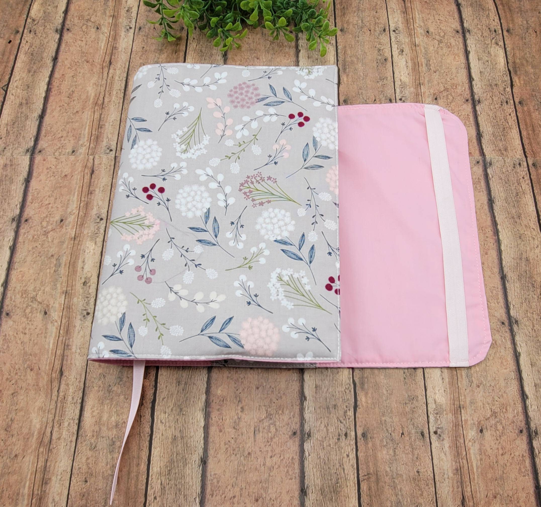 Wraparound Book Cover Book Sleeve Padded Book Cover Fabric Etsy Canada