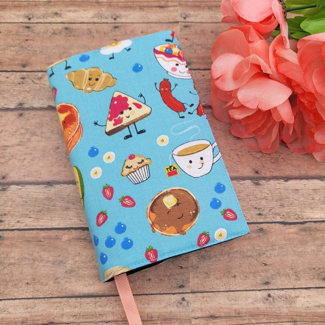 Adjustable Book Cover Book Sleeve Padded Book Cover Fabric Etsy