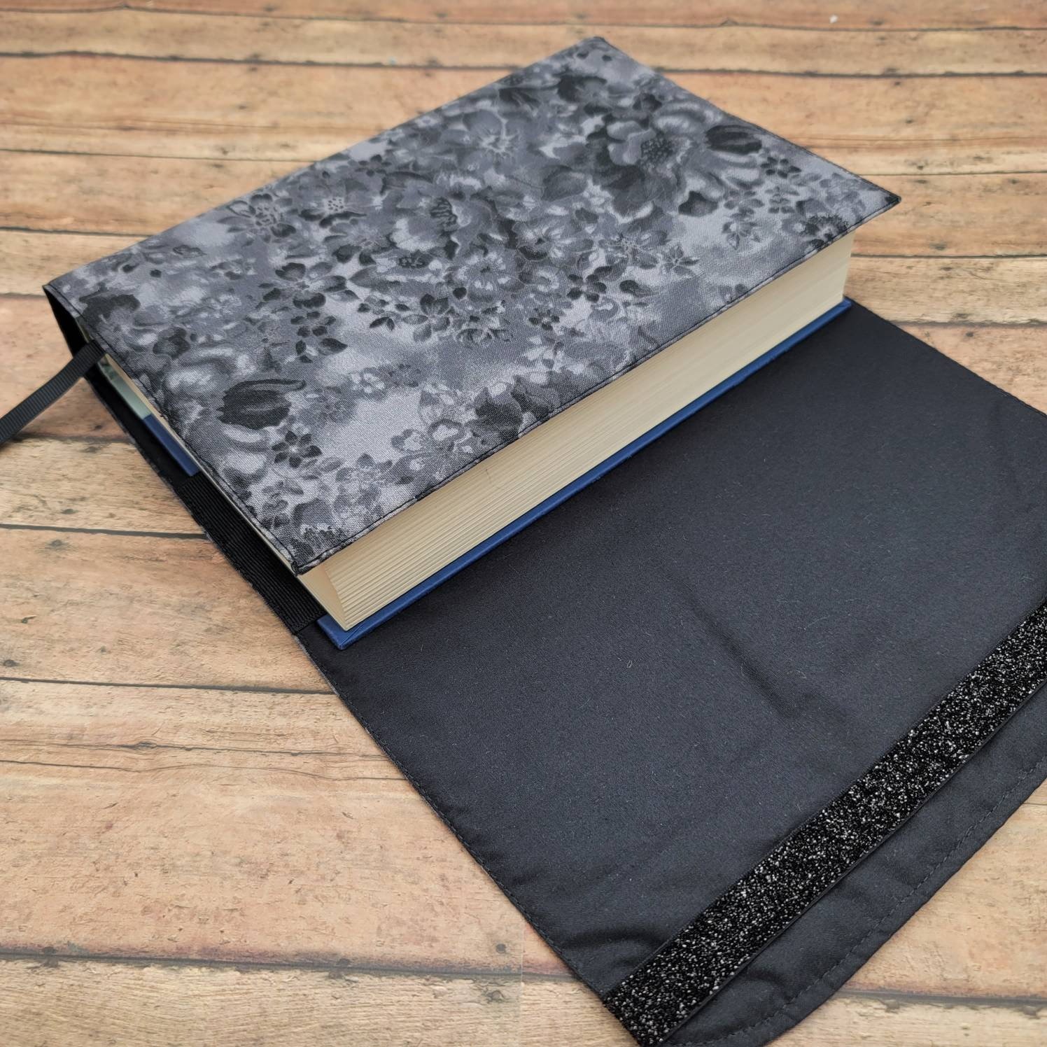 Wraparound Book Cover Adjustable Book Cover Book Sleeve Etsy