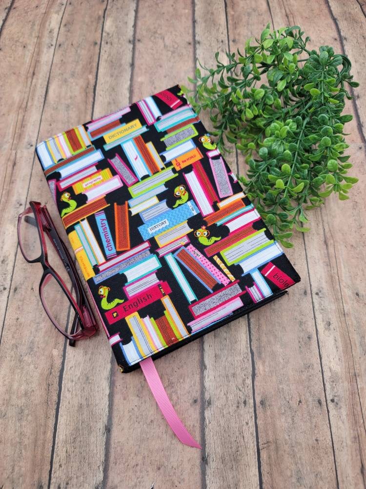 ADJUSTABLE Book Cover Book Sleeve Book Padded Book Cover Etsy