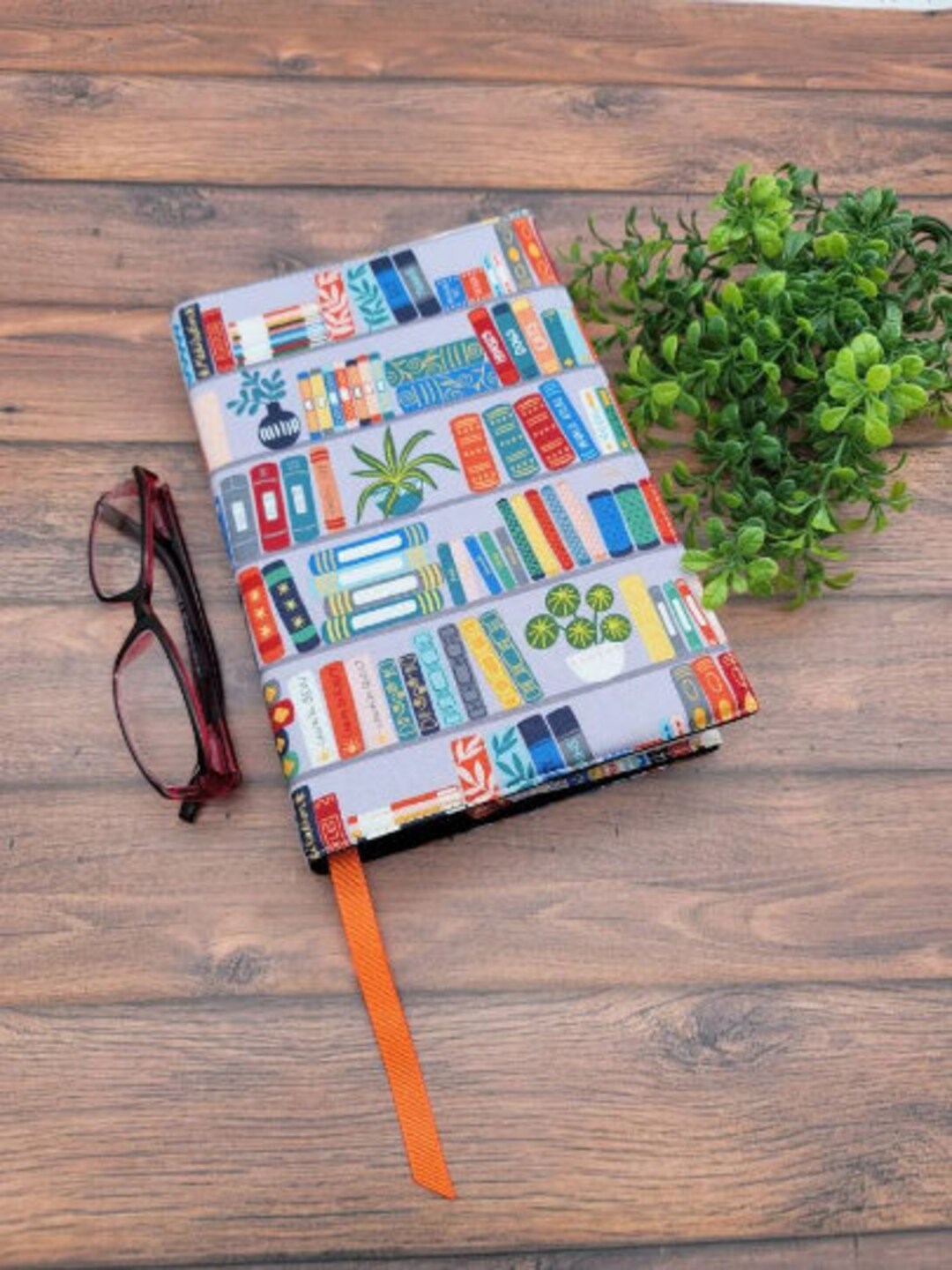 Adjustable Book Cover, Book Sleeve, Padded Book Cover, Book Lover