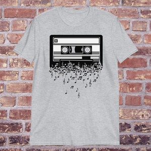 Retro Cassette Tape Musician Shirt - Gift for Music Lovers Teachers and Fans - Classic Hits Design