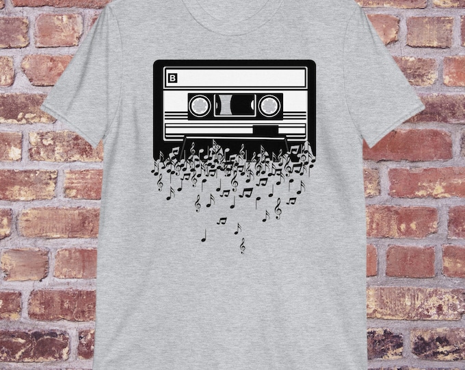 Retro Cassette Tape Musician Shirt - Gift for Music Lovers Teachers and Fans - Classic Hits Design