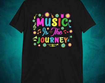 Music Journey Shirt Music Shirt Musician Shirt Music Teacher Shirt Music Student Shirt Marching Band Shirt Music Gift Musician Gift Music Ed