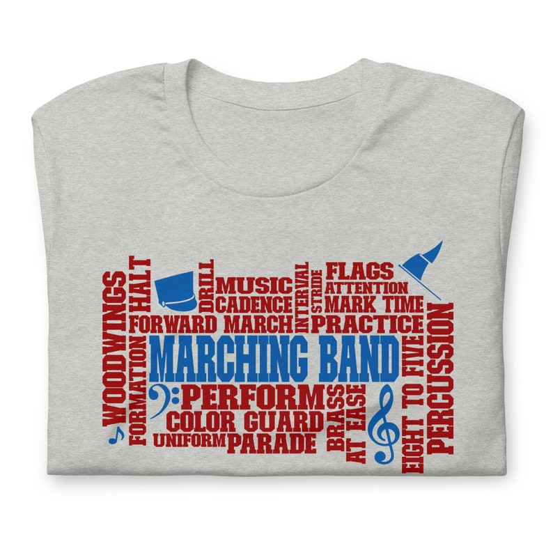 Custom Marching Band Shirt Marching Band Gift Band Director Etsy