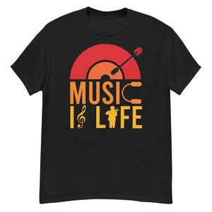 Music Is Life Shirt, Music Lover Shirt, Music Lover Gift, Musician Shirt, Musician Gift, Music Teacher Shirt, Music Teacher Gift