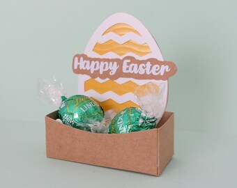 Paper Easter Egg Box SVG Cut File - Etsy UK