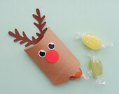 Lovely Rudolph, Christmas candy box SVG, Adorable Christmas box, Christmas Party, Christmas Candy holders SVG, Reindeer Treat Box SVG