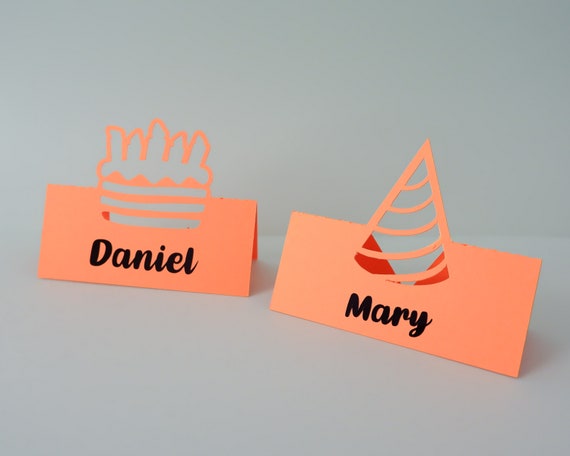Table Tag Vip Personalised Table Name Tags SVG Birthday Table Name Tags - Etsy