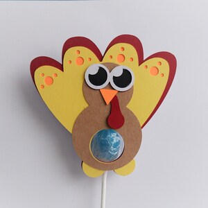 Turkey Lollipop Holder, Thanksgiving Candy Holder, Thanksgiving lollipop holder, Turkey Sucker Candy Holder, instant download